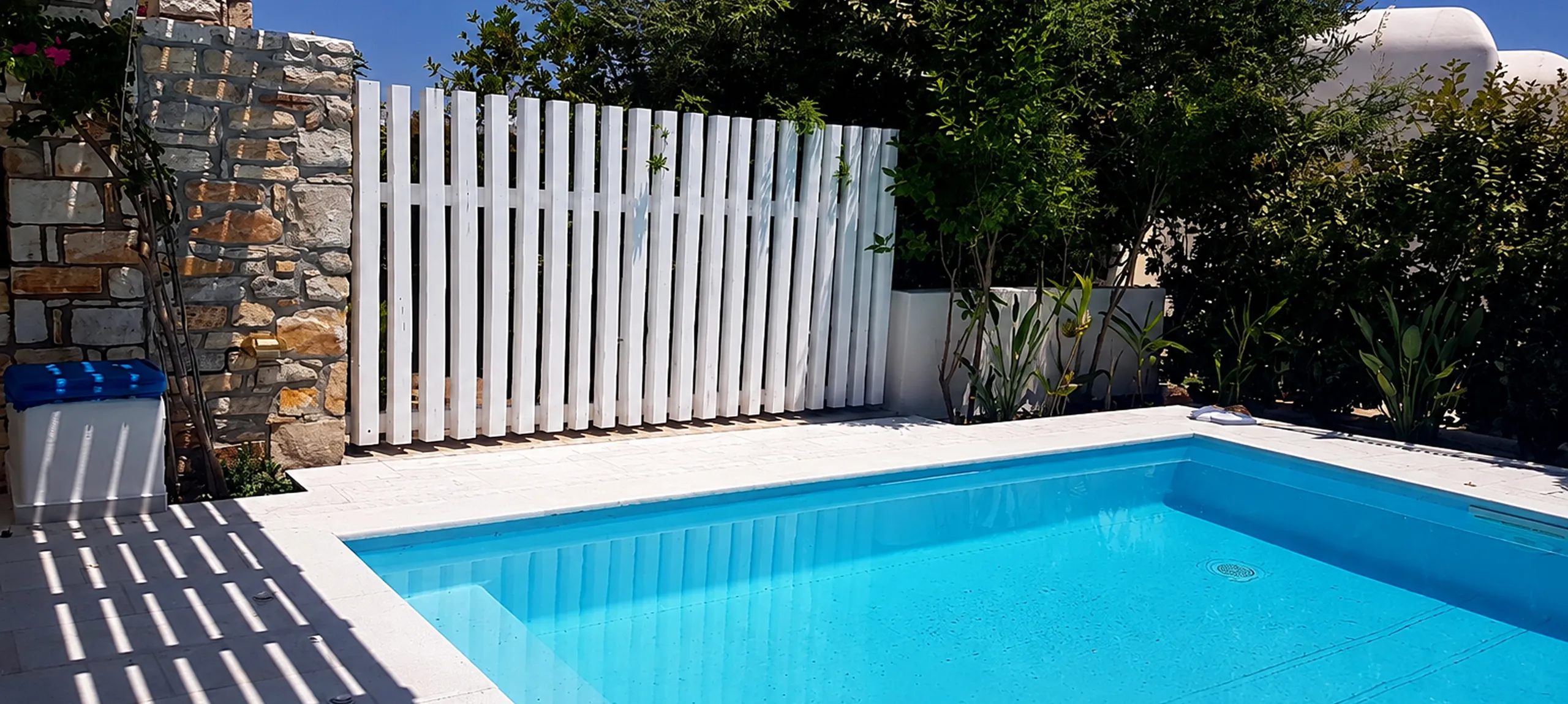Villa Nausithoe pool