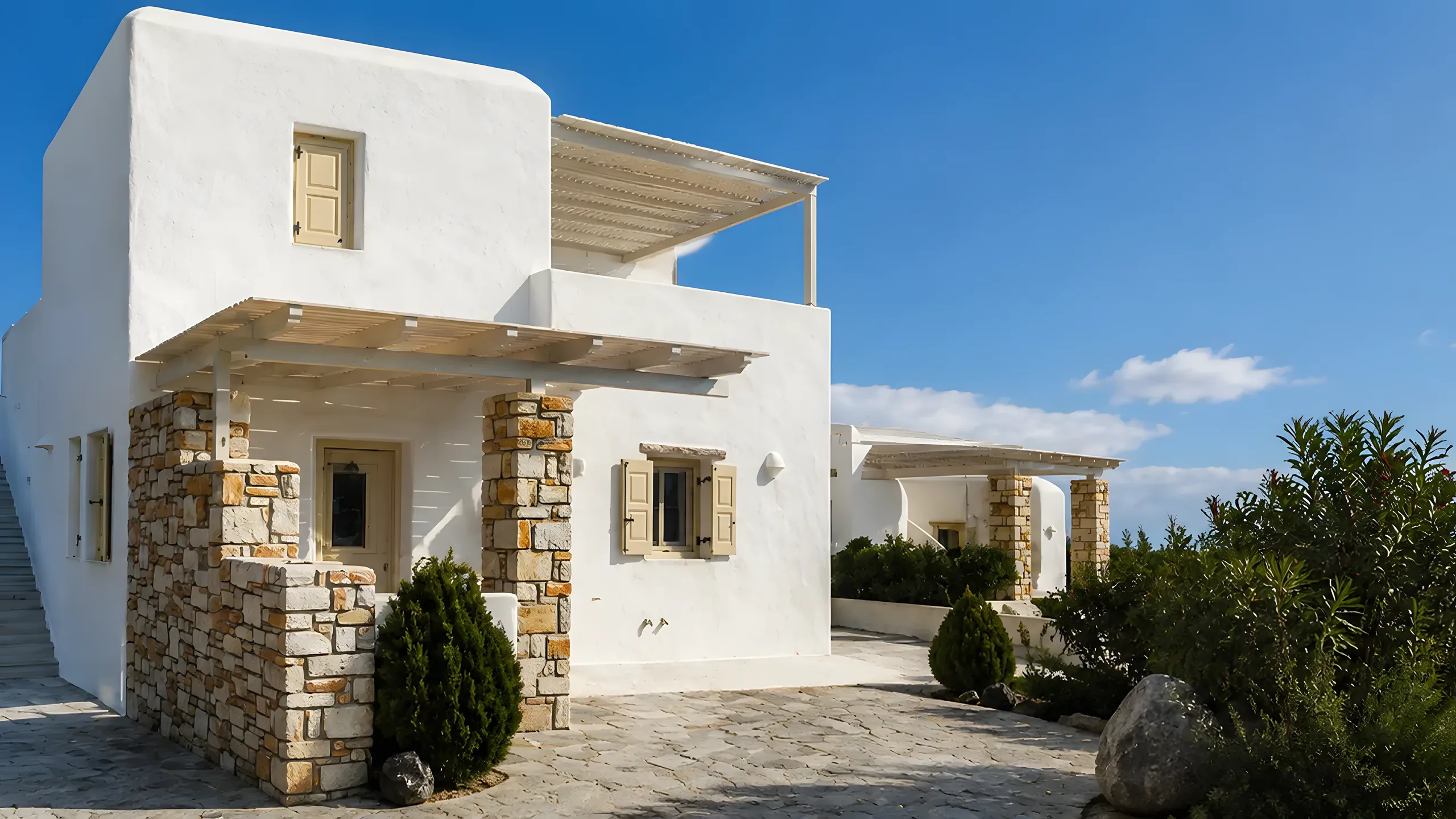 Villa Nausithoe - Cycladic villa in Paros, Greece